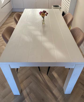 Eettafel met 4 stoelen