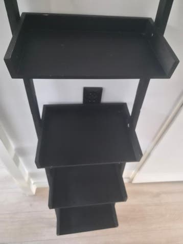 Ladder kastje zwart