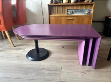 Uitschufibare salontafel paars