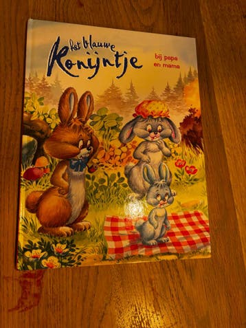 Het Blauwe Konijntje bij Papa en Mama  (advr 194)