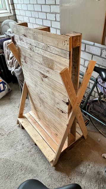 Pallet voor verticaal transport - Gratis afhalen