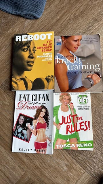 Clean eating, krachttraining boeken