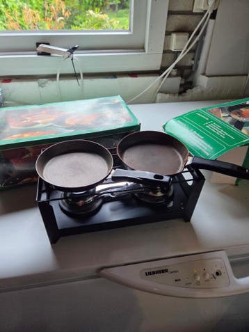 Gratis gourmetstel 2 x 2 op spiritus