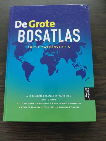 De Grote Bosatlas Editie Tweeënvijftig (2001/2002)