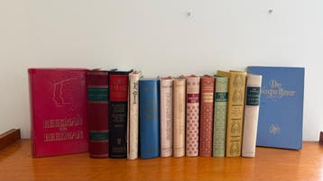 Collectie vintage boeken
