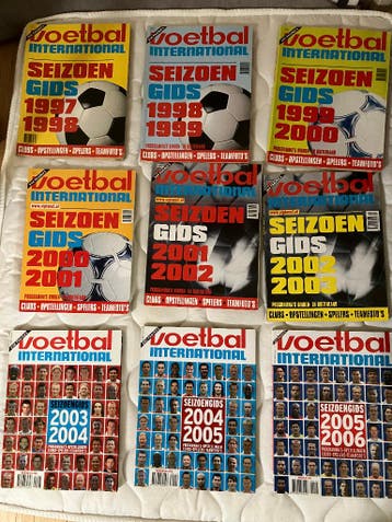Voetbal International Seizoensgidsen 1997/98 - 2014/15