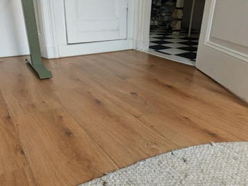 Mooie laminaat vloer - 15m2 - gratis