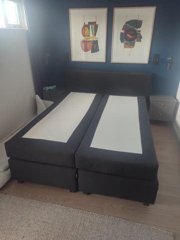 Tweepersoons boxspring met matras