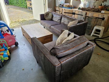 Bankstel en stoel