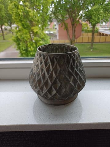 Decoratieve waxinelichthouder/vaasje