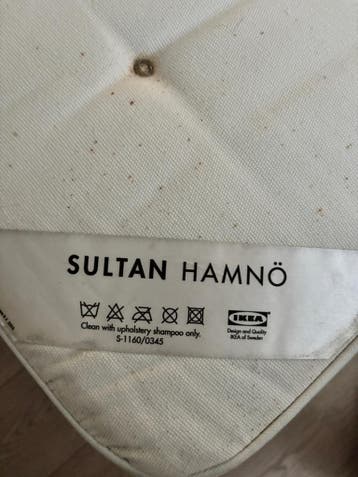 Gratis boxspring met IKEA Sultan Hamnö Matras - 2x 90x200 cm