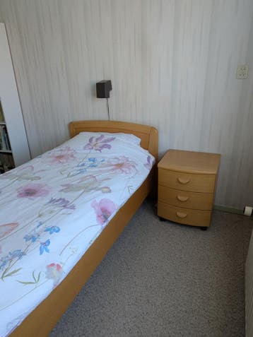 Eenpersoonsbed Vroomshoop met Auping spiraalbodem