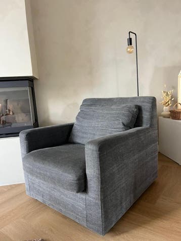 Stoffen fauteuil