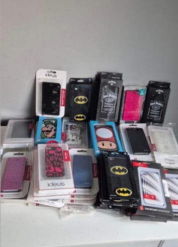 Grote partij iPhone, samsung hoesjes
