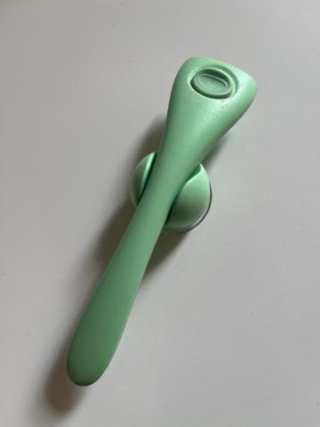 Estrid scheermesje met koop houder - Mintgroen