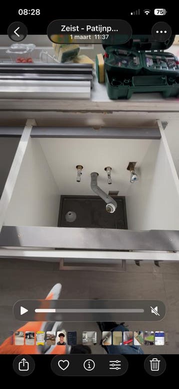 Keuken inclusief lades en deurtjes