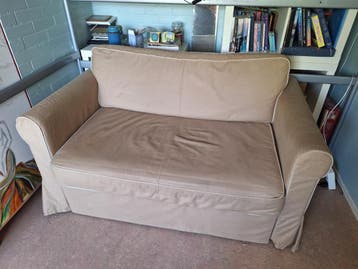 Ikea Hagalund slaapbank - compact en praktisch!