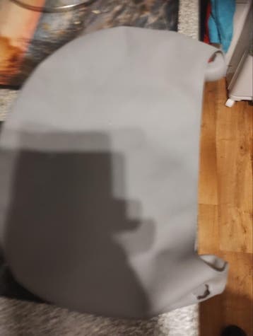 Grijze siliconen bakvorm voor slowcooker
