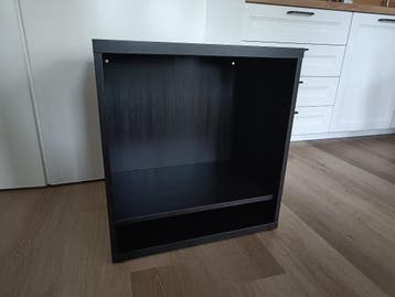 Besta element zwartbruin met plank