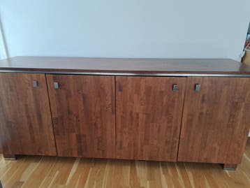 Dressoir/kast notenhout kleur fineer