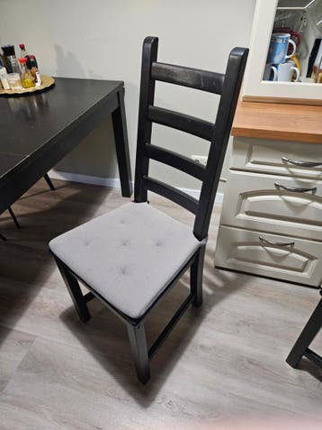 Eettafel Stoelen Met Zitkussen