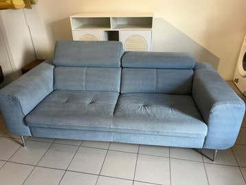 Comfortabele bank met draaibare hoofdsteun - Gratis af te ha