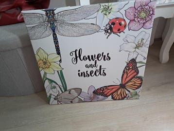 Canvas flowers & insects