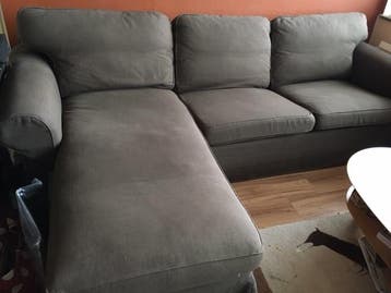 EKTORP 3-zitsbank met chaise longue