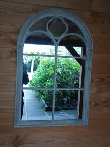 Gratis hele mooie tuin spiegel zgan
