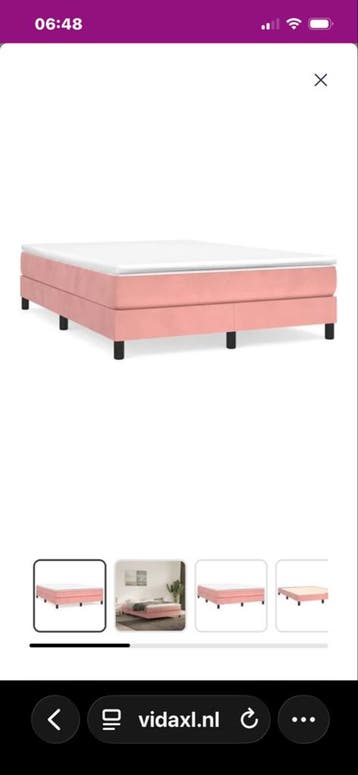 Gratis/Zelf demonteren Tweepers. boxspring met lattenbodem