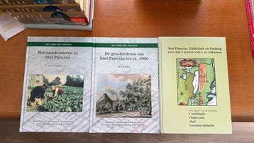 3 Boeken over de geschiedenis van Sint Pancras