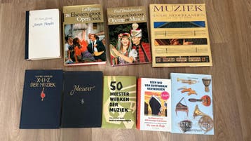 Muziekboeken collectie: Opera, Musical, Instrumenten