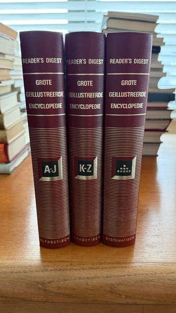 Reader's Digest Grote Geïllustreerde Encyclopedie (3 delen)