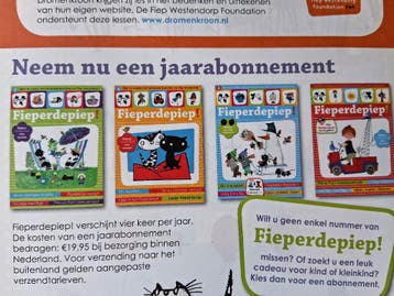 Gevr. deze Fieper de Fiep tijdschriften van Fiep Westendorp