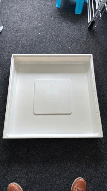 Opvangbak voor wasmachine
