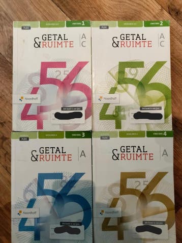 Getal & Ruimte Wiskunde A(/C) VWO boeken