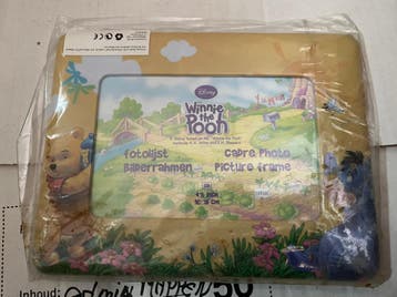Gratis fotolijstje Winnie the Pooh nieuw