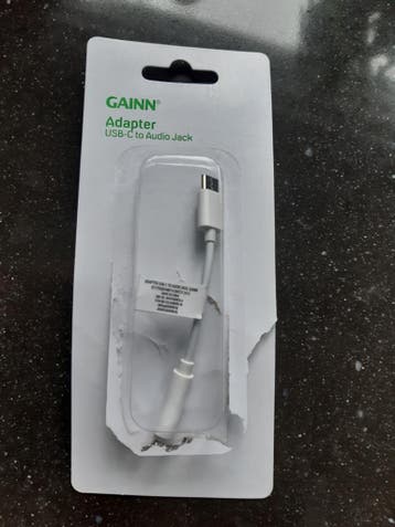 Adapter USB-C to audio jack