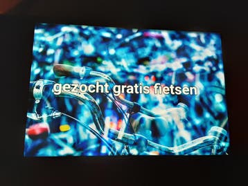 Gevraagd Gratis fietsen