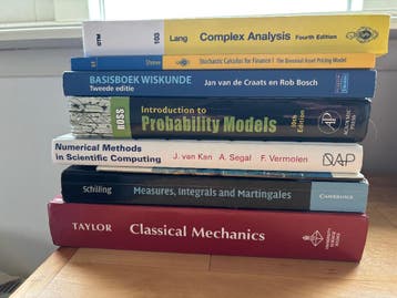 studieboeken natuur-en wiskunde