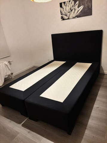 Zwart Boxspringbed