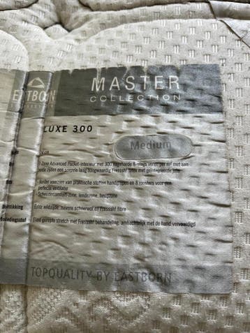 Gratis 2x matrassen Eastborn Luxe 300 medium