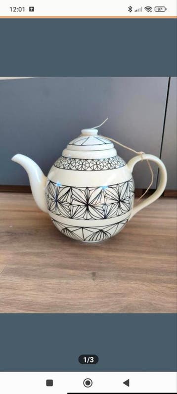 Ikea Ryssby theepot limited edition  2014 collectie