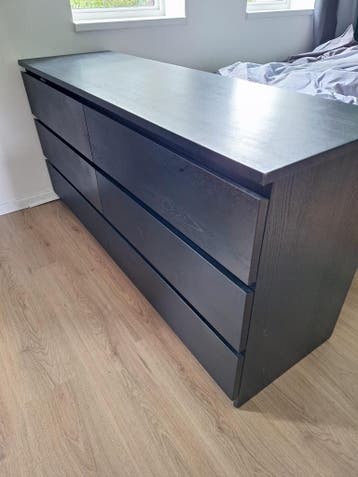Ikea Malm ladekast met 6 lades