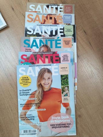 6 x Sante magazine