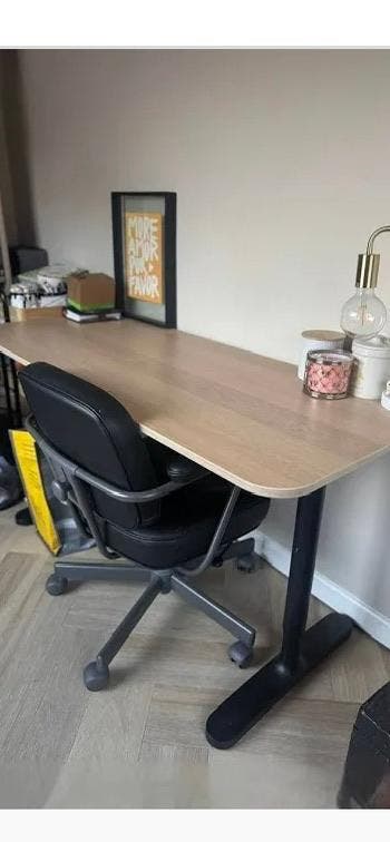 Gratis bekant ikea bureau blad 140x60