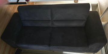 Antracietgrijse bank
MicroSuède / Alcantara stof