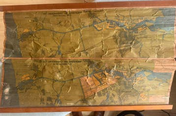 Het havengebied van Amsterdam omstreeks 1950 + huidige tijd