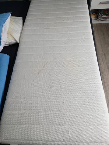 Topper matras 80 x 200 cm gratis
