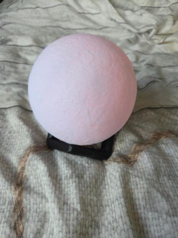 Gratis maanlamp - schijnt alleen rood